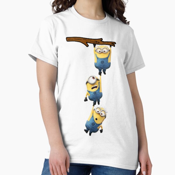 Vista previa del artículo con la obra «Trío de Minions», diseñado y vendido por Designsbychathu.