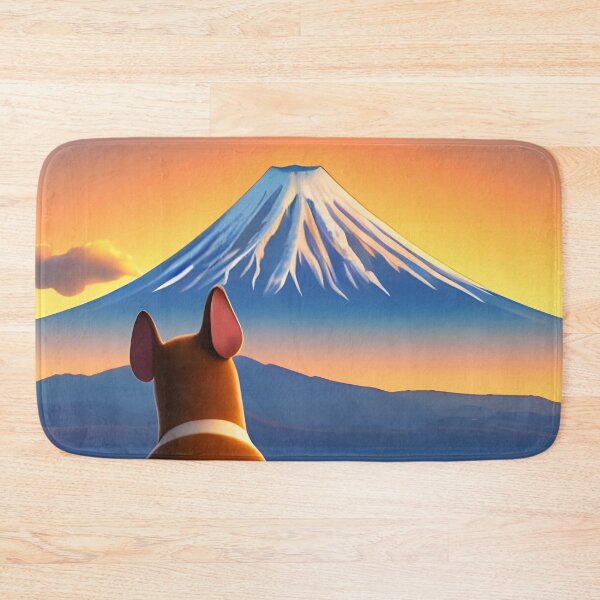 Item preview, Dog looking at Mt Fuji designed and sold by bradm50.