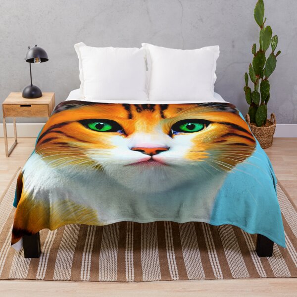 Item preview, cat portrait  painting #27 designed and sold by supeart.