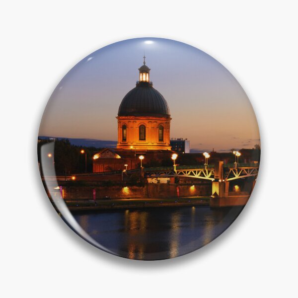 Item preview, Toulouse and quay of La Garonne at sunset designed and sold by Gaël FONTAINE.