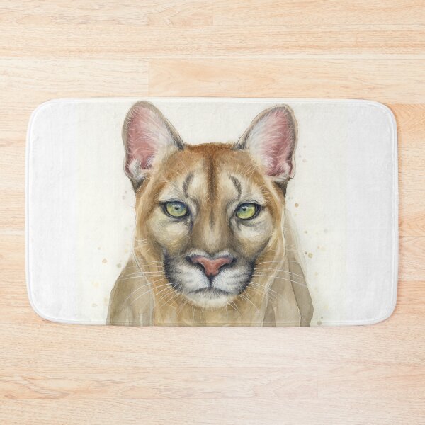 Item preview, Puma Portrait Watercolor designed and sold by Olga Shvartsur.