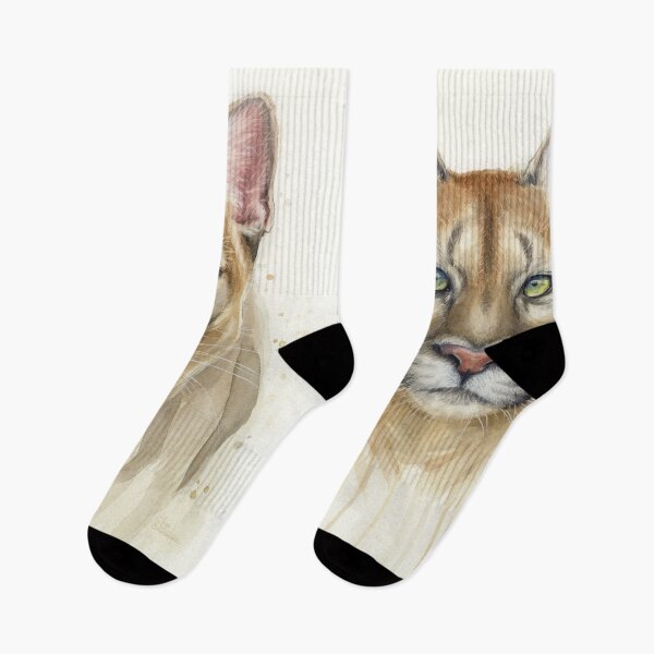 Item preview, Puma Portrait Watercolor designed and sold by Olga Shvartsur.