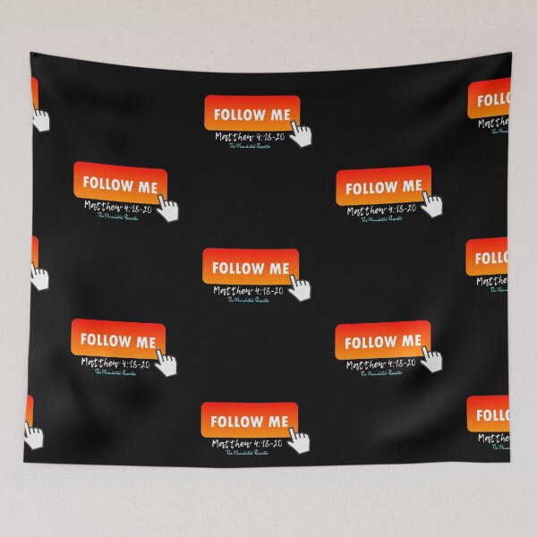 Item preview, Follow Me - Matthew 4:18-20 designed and sold by TheReporter1.