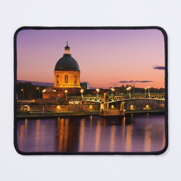 Item preview, Toulouse and quay of La Garonne at sunset designed and sold by Gaël FONTAINE.
