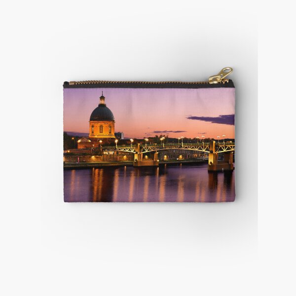 Item preview, Toulouse and quay of La Garonne at sunset designed and sold by Gaël FONTAINE.