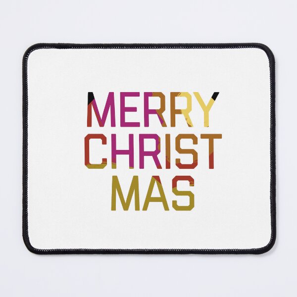Item preview, Merry Christmas Multicolored Text designed and sold by 4thoughtDesigns.