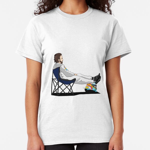 Formula 1 - Fernando Alonso deckchair - Cutout Classic T-Shirt