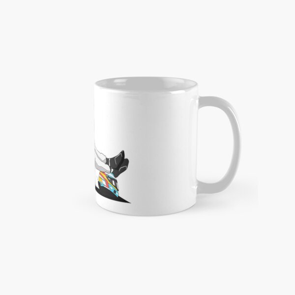 Formule 1 - Chaise longue Fernando Alonso - Découpe Mug classique