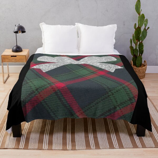 Item preview, Glorious Red and Green Plaid with Glittering Bow!! designed and sold by SunMoonBeyond.