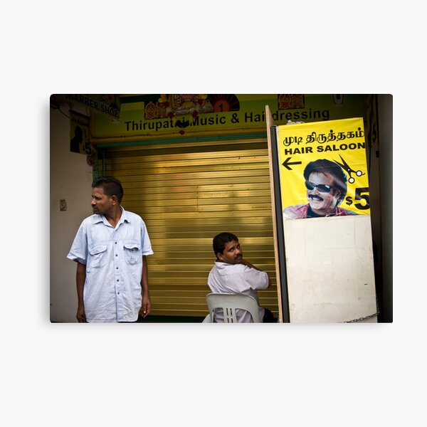 Fancy a haircut? Canvas Print