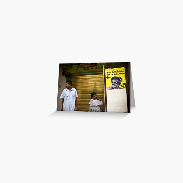 Fancy a haircut? Greeting Card