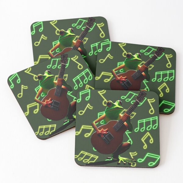 Item preview, Frog With Guitar designed and sold by TjsDesignsnMore.