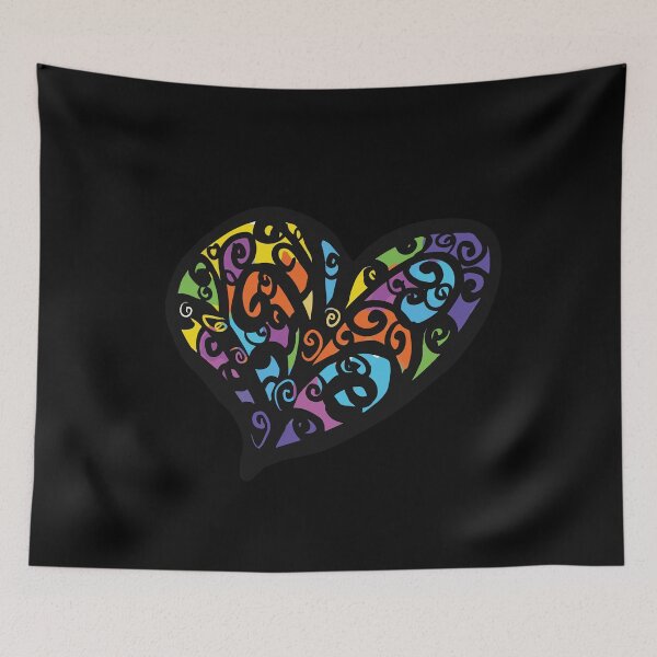 Item preview, Stained Glass Heart designed and sold by Bronby.