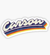 Pegatina Carson | Arco iris retro