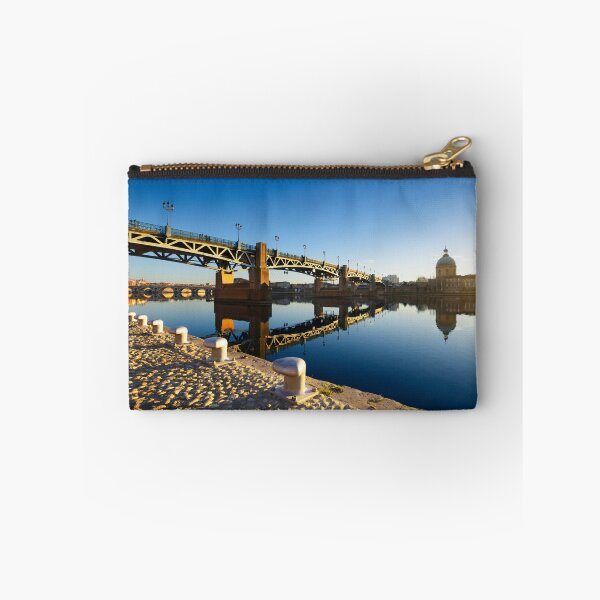 Item preview, Toulouse and quay of La Garonne at sunset designed and sold by Gaël FONTAINE.