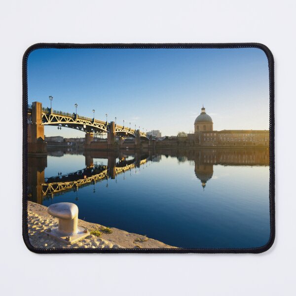 Item preview, Toulouse and quay of La Garonne at sunset designed and sold by Gaël FONTAINE.