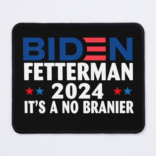 Item preview, Biden Fetterman 2024 It's a No Brainer designed and sold by terahsino81.