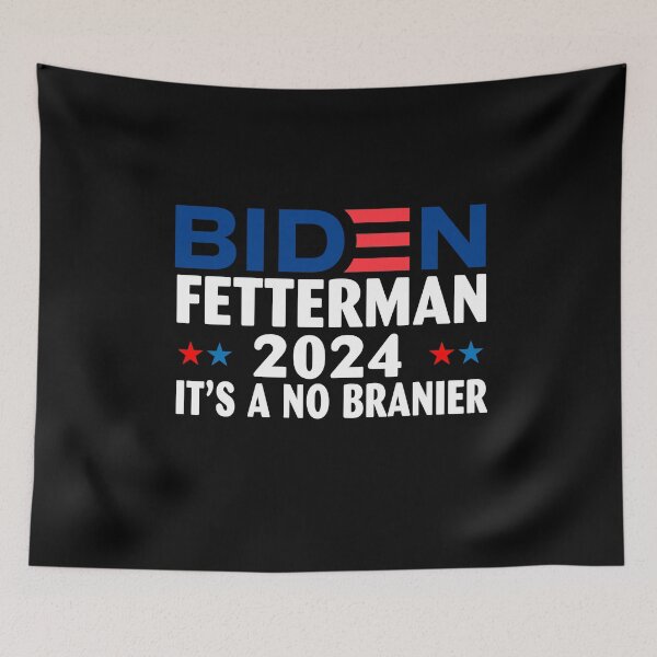 Item preview, Biden Fetterman 2024 It's a No Brainer designed and sold by terahsino81.