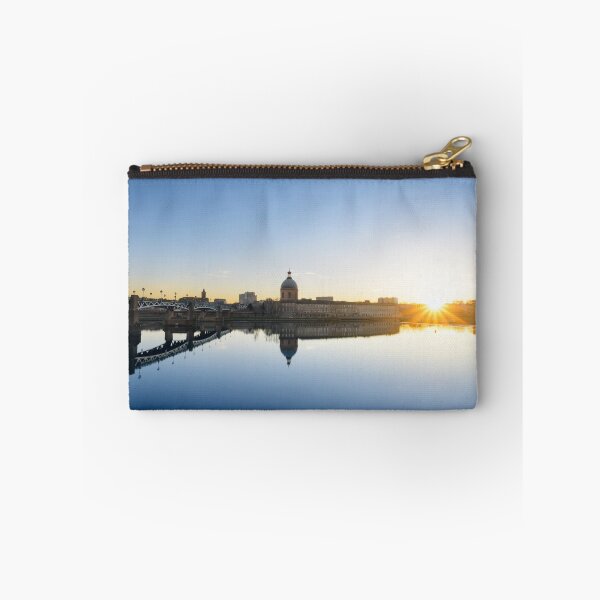 Item preview, Toulouse and quay of La Garonne at sunset designed and sold by Gaël FONTAINE.