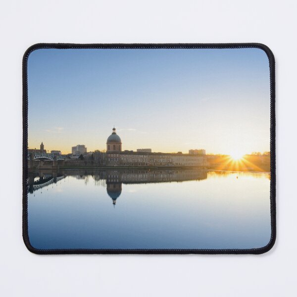 Item preview, Toulouse and quay of La Garonne at sunset designed and sold by Gaël FONTAINE.