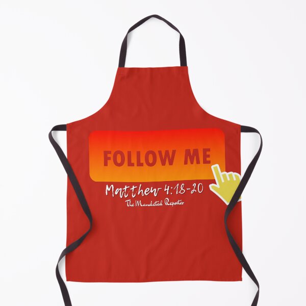 Item preview, Follow Me - Matthew 4:18-20 - Red designed and sold by TheReporter1.