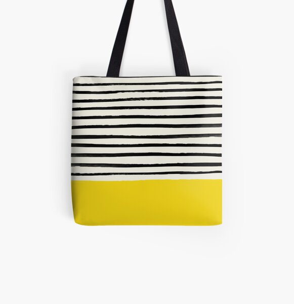 Sunshine x Stripes All Over Print Tote Bag