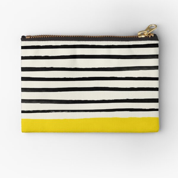 Sunshine x Stripes Zipper Pouch