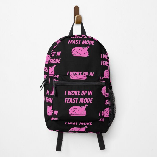 Item preview, Woke Up In Feast Mode Funny Thanksgiving Day Quotes designed and sold by LaziniArts.