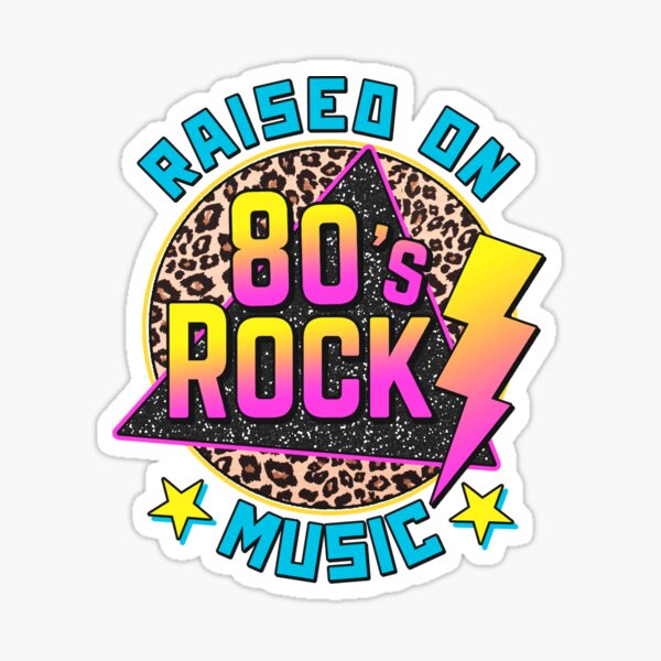 Item preview, 80s Rock Music designed and sold by MindsArtDesign.