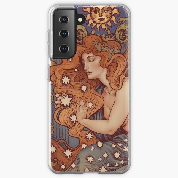 COSMIC LOVER - Version couleur Coque souple Samsung Galaxy