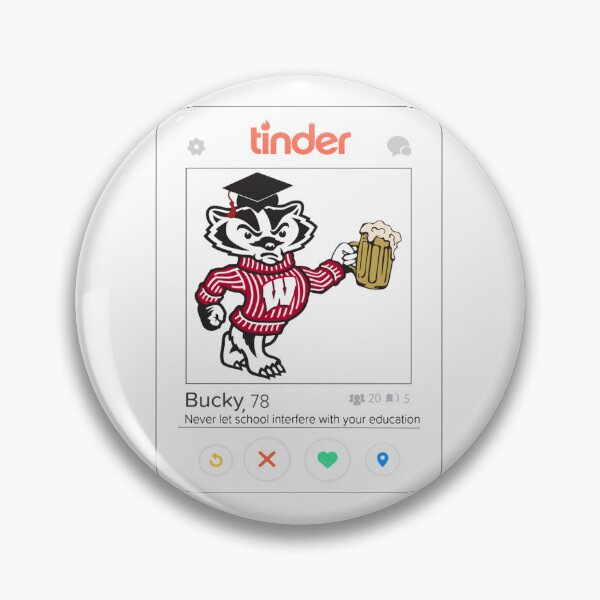 Item preview, Bucky_s Tinder Account   designed and sold by VickieFranecki.