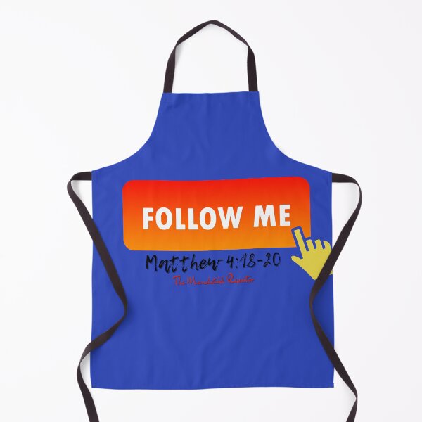 Item preview, Follow Me - Matthew 4:18-20 - Blue designed and sold by TheReporter1.