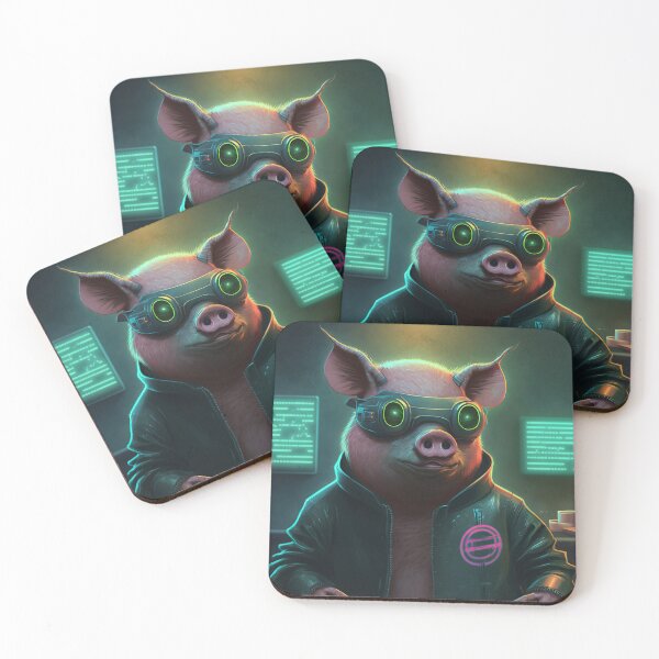 Item preview, Pig from the future designed and sold by AnimalArtPhotos.