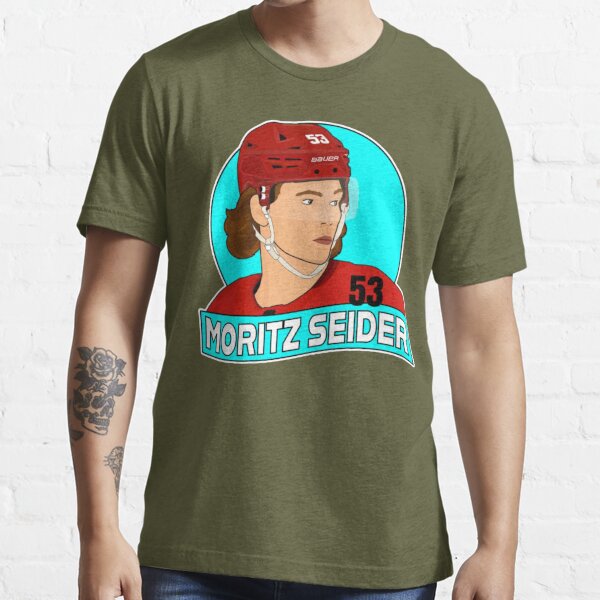 Mo's Hard Seider Detroit Hockey Moritz Seider T-shirt 