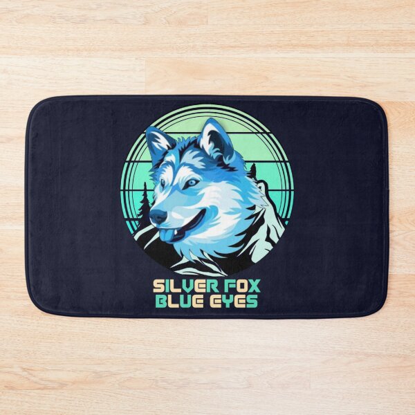Item preview, silver fox blue eyes designed and sold by MrSameeraTop.