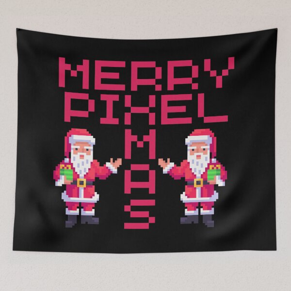 Item preview, Merry Pixel Xmas designed and sold by SwejdDesign.