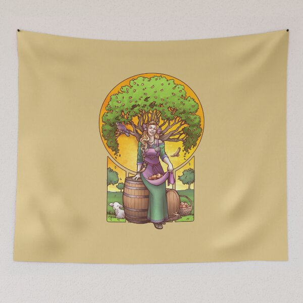 Item preview, Iðunn- Norse Goddess of Apples and Youth designed and sold by Danielle Zemba.