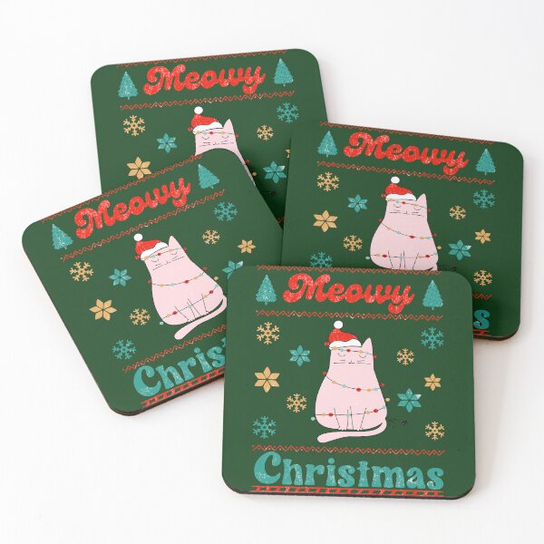 Item preview, Have a Meowy Christmas designed and sold by REApparelCo.