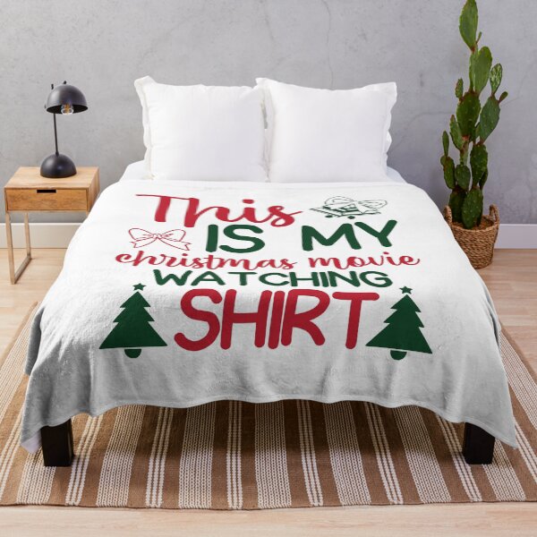 Item preview, this is my Christmas movie watching shirt designed and sold by sweary12.