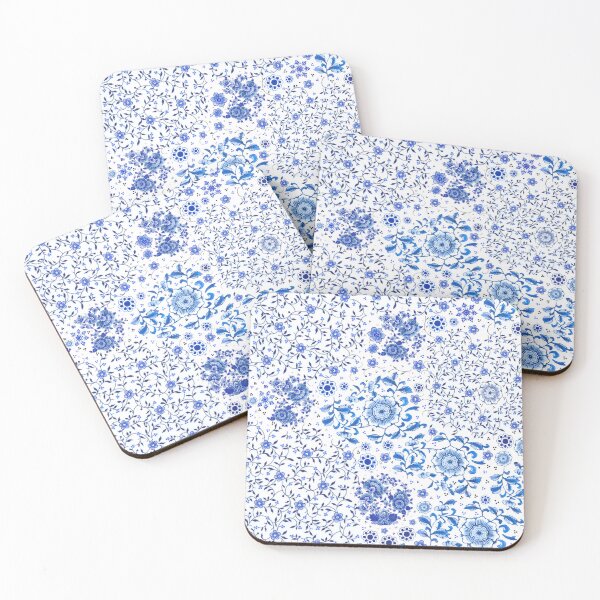 Item preview, Delft blue print designed and sold by redstitchlab.