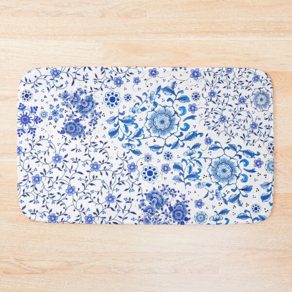 Item preview, Delft blue print designed and sold by redstitchlab.