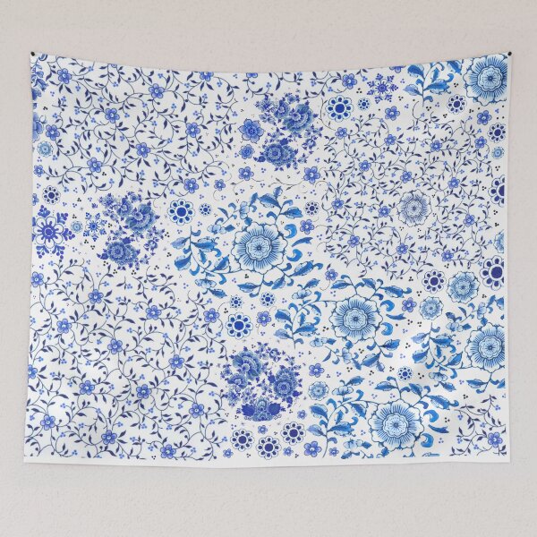 Item preview, Delft blue print designed and sold by redstitchlab.