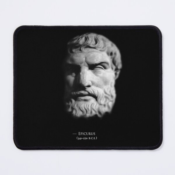 Item preview, Epicurus Bust ~ born 341—270 b.c.e. designed and sold by GodsAutopsy.