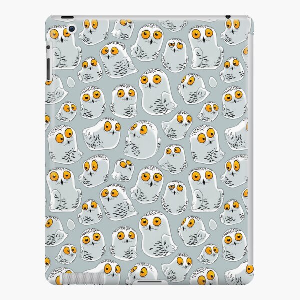Snowy Owls pattern (Bubo scandiacus) iPad Snap Case