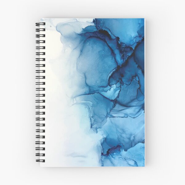 Item preview, Blue Tides - Alcohol Ink Painting designed and sold by Elizabeth  Karlson.