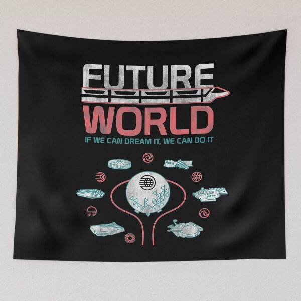 Item preview, 1982 Epcot Center Future World Map  designed and sold by tomicjucja.