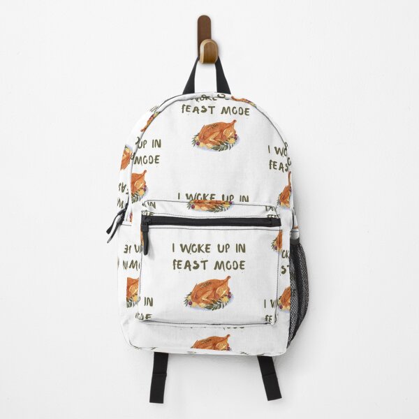 Item preview, I Woke Up In Feast Mode Funny Watercolor Thanksgiving Day Quotes designed and sold by LaziniArts.