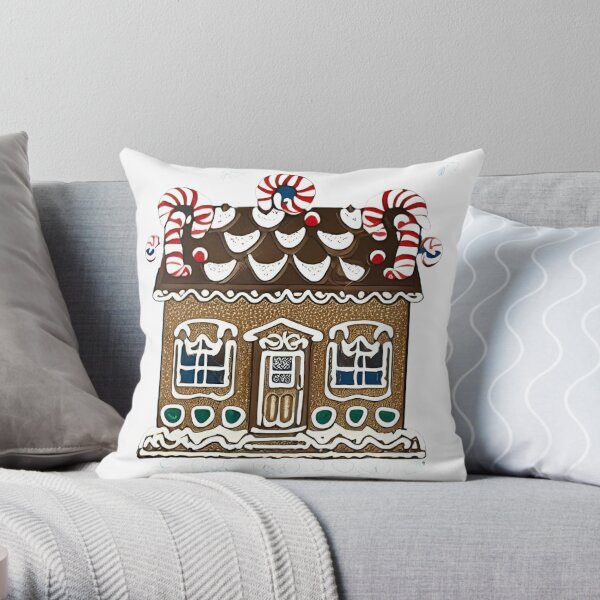 Gingerbread discount throw pillows