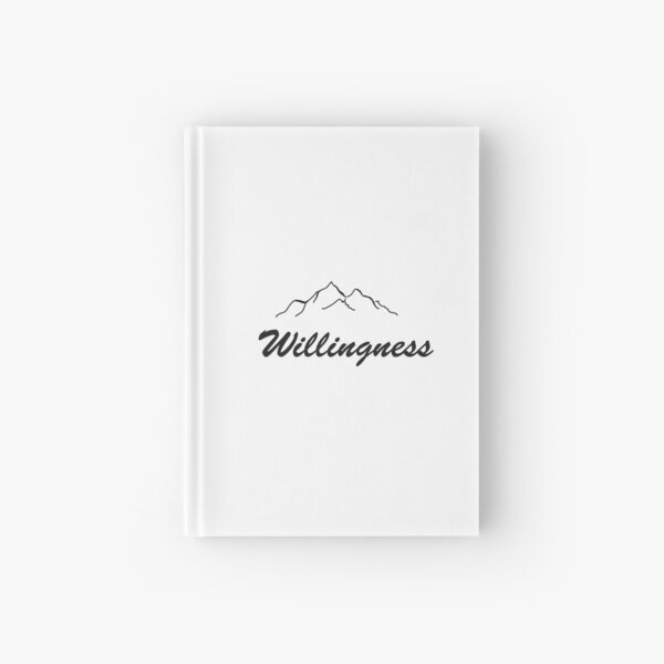 Item preview, Willingness as mountains, inspirational meanings designed and sold by Targeted Inspire.