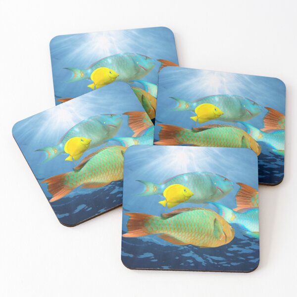 Item preview, Colorful tropical fish underwater designed and sold by Seaphotoart.